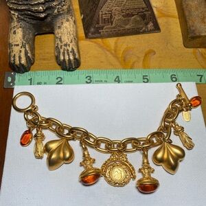 Vintage Maxine Denker Charm Bracelet